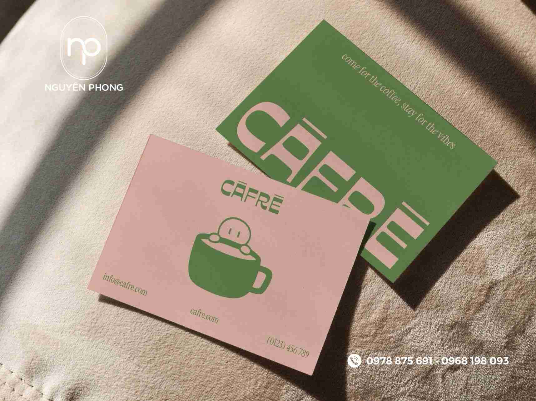 Mẫu card visit ấn tượng
